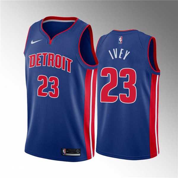 Detroit Pistons #23 Jaden Ivey 2022 Draft Blue Basketball Stitched Jersey Dzhi,We sell and wholesale Detroit Pistons #23 Jaden Ivey 2022 Draft Blue Basketball Stitched Jersey Dzhi on line form chian!